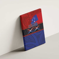 Samoan DNA-Proud of Samoa Canvas Wall Art Polynesian Patterns - Polynesian Pride