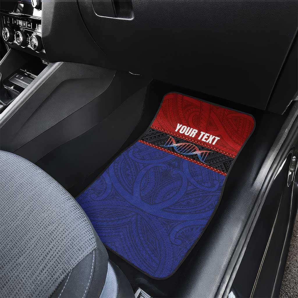 Personalised Samoan DNA-Proud of Samoa Car Mats Polynesian Patterns - Polynesian Pride