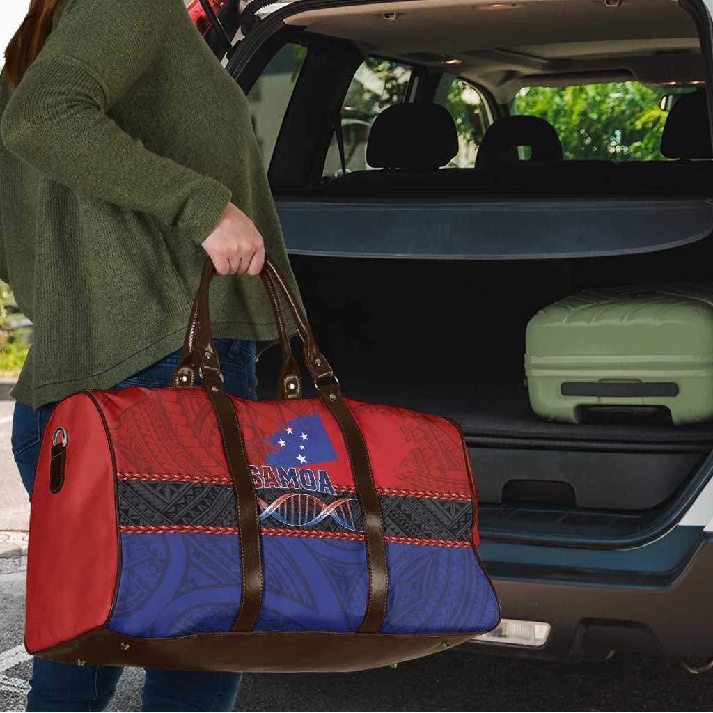 Samoan DNA-Proud of Samoa Travel Bag Polynesian Patterns - Polynesian Pride