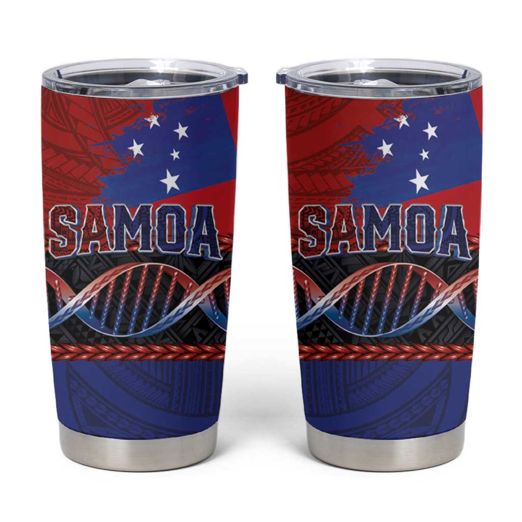 Samoan DNA-Proud of Samoa Tumbler Cup Polynesian Patterns - Polynesian Pride