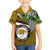 Hawaii James Campbell High School Kid Hawaiian Shirt Kakau Pattern Gold Color Version LT03 Kid Gold - Polynesian Pride