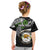 Hawaii James Campbell High School Kid T Shirt Kakau Pattern Black Version LT03 - Polynesian Pride