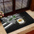 Hawaii James Campbell High School Rubber Doormat Kakau Pattern Black Version LT03 - Polynesian Pride