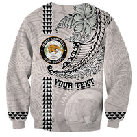 Custom Hawaii James Campbell High School Sweatshirt Tribal Kakau Pattern LT03 - Polynesian Pride