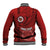 Hawaii Kahuku High & Intermediate School Baseball Jacket Tribal Kakau Pattern LT03 - Polynesian Pride