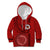 Hawaii Kahuku High & Intermediate School Kid Hoodie Tribal Kakau Pattern LT03 Hoodie Red - Polynesian Pride