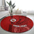 Hawaii Kahuku High & Intermediate School Round Carpet Tribal Kakau Pattern LT03 - Polynesian Pride