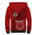 Hawaii Kahuku High & Intermediate School Sherpa Hoodie Tribal Kakau Pattern LT03 - Polynesian Pride