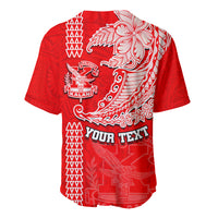 Hawaii Kalani High School Baseball Jersey Tribal Kakau Pattern LT03 - Polynesian Pride