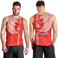 Hawaii Kalani High School Men Tank Top Tribal Kakau Pattern LT03 - Polynesian Pride