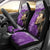 Custom New Zealand Womens Day Car Seat Cover Traditional Maori Woman Polynesian Pattern Purple Color LT03 - Polynesian Pride