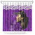 Custom New Zealand Womens Day Shower Curtain Traditional Maori Woman Polynesian Pattern Purple Color LT03 Purple - Polynesian Pride