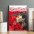 Custom New Zealand Womens Day Canvas Wall Art Traditional Maori Woman Polynesian Pattern Red Color LT03 - Polynesian Pride