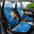 Custom New Zealand Womens Day Car Seat Cover Traditional Maori Woman Polynesian Pattern Blue Color LT03 - Polynesian Pride
