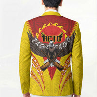 American Samoa Fautasi Race Blazer Pago Pago-Aeto Samoan Tattoo and Eagle
