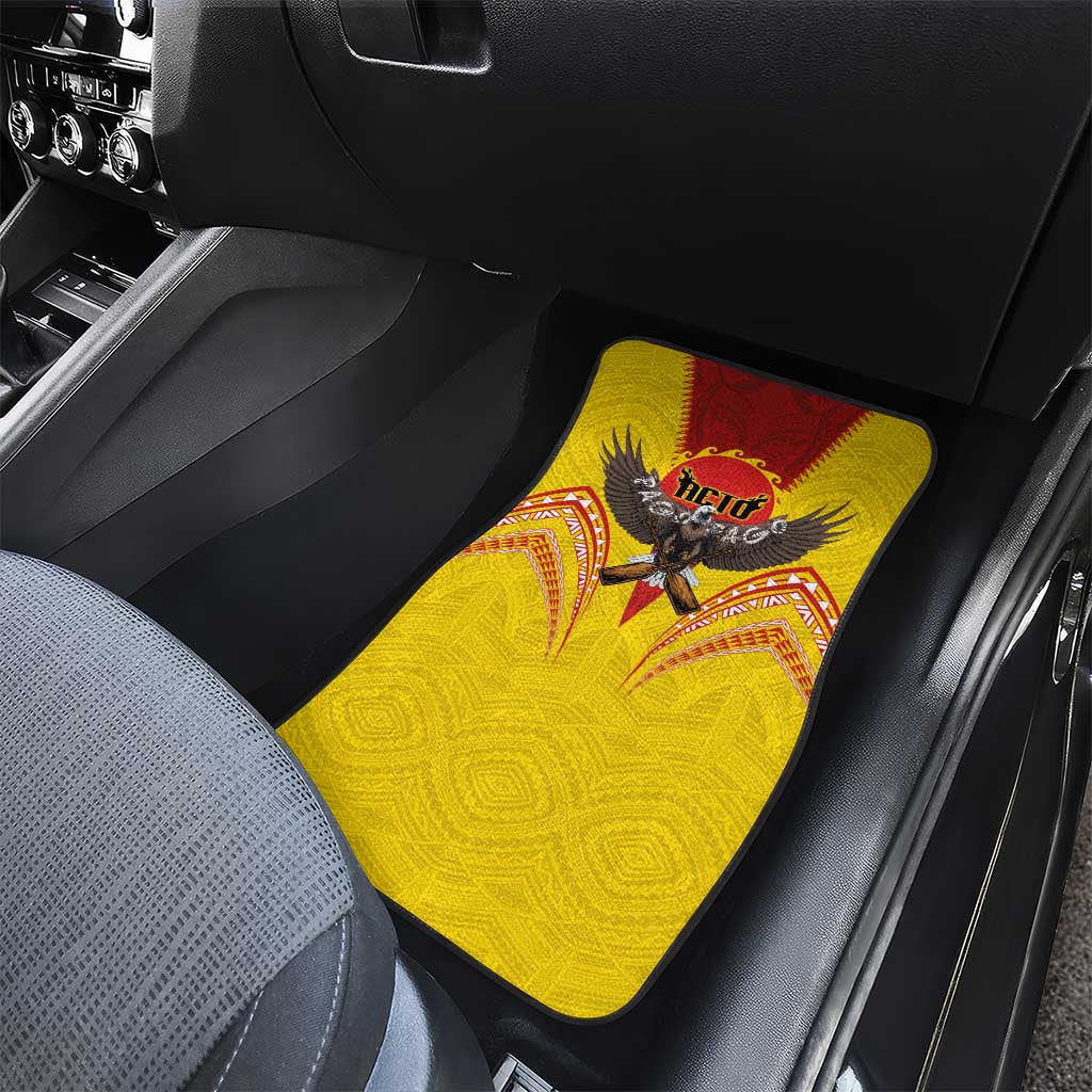 American Samoa Fautasi Race Car Mats Pago Pago-Aeto Samoan Tattoo and Eagle