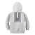 Philippines Polynesian Jasmine Pattern Kid Hoodie With Barong Tagalog White Style