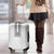 Philippines Polynesian Jasmine Pattern Luggage Cover With Barong Tagalog White Style