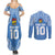 Custom Hela Wigmen Rugby Couples Matching Summer Maxi Dress and Long Sleeve Button Shirts Papua New Guinea Polynesian Tattoo LT03 - Polynesian Pride