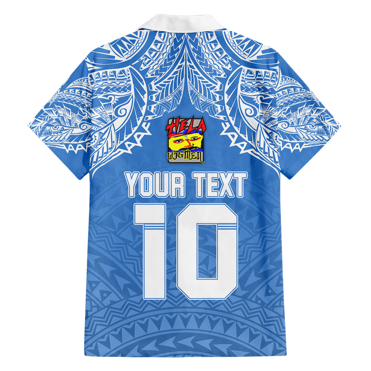 Custom Hela Wigmen Rugby Family Matching Mermaid Dress and Hawaiian Shirt Papua New Guinea Polynesian Tattoo LT03 - Polynesian Pride