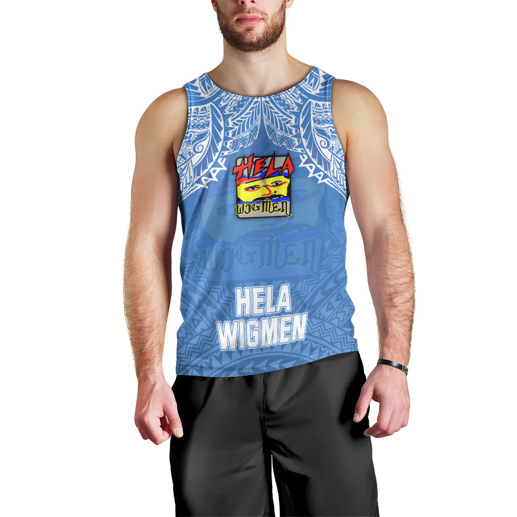 Custom Hela Wigmen Rugby Men Tank Top Papua New Guinea Polynesian Tattoo LT03 - Polynesian Pride