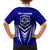 Kimbe Cutters Rugby Family Matching Long Sleeve Bodycon Dress and Hawaiian Shirt Papua New Guinea Polynesian Tattoo Blue Version LT03 - Polynesian Pride
