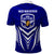 Kimbe Cutters Rugby Polo Shirt Papua New Guinea Polynesian Tattoo Blue Version LT03 - Polynesian Pride