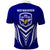 Kimbe Cutters Rugby Polo Shirt Papua New Guinea Polynesian Tattoo Blue Version LT03 - Polynesian Pride