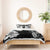 Japanese Irezumi and Hawaiian Polynesian Art Tattoo Bedding Set Black Color - Polynesian Pride