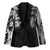 Japanese Irezumi and Hawaiian Polynesian Art Tattoo Blazer Black Color - Polynesian Pride