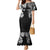 Japanese Irezumi and Hawaiian Polynesian Art Tattoo Mermaid Dress Black Color - Polynesian Pride