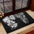 Japanese Irezumi and Hawaiian Polynesian Art Tattoo Rubber Doormat Black Color - Polynesian Pride