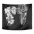 Japanese Irezumi and Hawaiian Polynesian Art Tattoo Tapestry Black Color - Polynesian Pride
