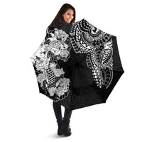 Japanese Irezumi and Hawaiian Polynesian Art Tattoo Umbrella Black Color - Polynesian Pride