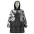Japanese Irezumi and Hawaiian Polynesian Art Tattoo Wearable Blanket Hoodie Black Color - Polynesian Pride