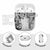 Japanese Irezumi and Hawaiian Polynesian Art Tattoo AirPods Case White Color - Polynesian Pride