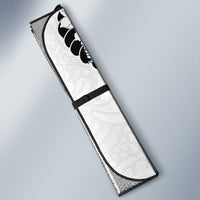 Japanese Irezumi and Hawaiian Polynesian Art Tattoo Auto Sun Shade White Color - Polynesian Pride