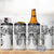 Japanese Irezumi and Hawaiian Polynesian Art Tattoo 4 in 1 Can Cooler Tumbler White Color - Polynesian Pride