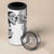 Japanese Irezumi and Hawaiian Polynesian Art Tattoo 4 in 1 Can Cooler Tumbler White Color - Polynesian Pride