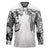 Japanese Irezumi and Hawaiian Polynesian Art Tattoo Hockey Jersey White Color - Polynesian Pride