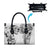 Japanese Irezumi and Hawaiian Polynesian Art Tattoo Leather Bag White Color - Polynesian Pride