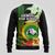 Hawaii Kaimuki High School Ugly Christmas Sweater Tribal Kakau Pattern Mix Hibiscus Flower LT03 - Polynesian Pride