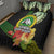 Hawaii Kaimuki High School Quilt Bed Set Tribal Kakau Pattern Mix Hibiscus Flower LT03 - Polynesian Pride