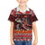 Hawaii KaʻUla Wena Volcano Turtle Family Matching Puletasi and Hawaiian Shirt Lava and Tropical Plants Tribal Pattern