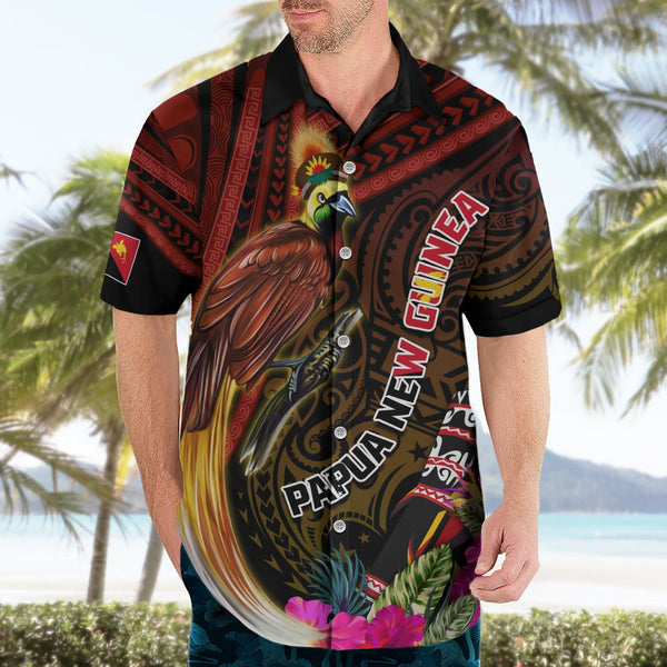 Custom Papua New Guinea T Shirt Bird of Paradise LT6 main image 1