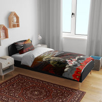 New Zealand ANZAC Day Bedding Set The Ode of Remembrance and Silver Fern