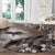 Hawaiian Lei Day Plumeria Humpback Whales Round Carpet Polynesian Art Vibrant Starry Nebula Grayscale Style