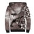 Hawaiian Lei Day Plumeria Humpback Whales Sherpa Hoodie Polynesian Art Vibrant Starry Nebula Grayscale Style