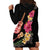 Ukulele mix Polynesian Flower Hoodie Dress Hawaiian Tribal Pattern