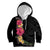 Hawaiian Plumeria and Hibiscus Kid Hoodie Colorful Style